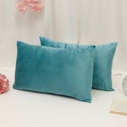 Set of 2 Rectangular Cushion Covers 27" x 17"-27