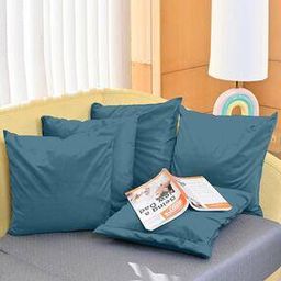  Set of 5 Microfiber Square Cushion Cover-image-24