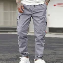 Men Relaxed Fit Cargo Pants-picture-23