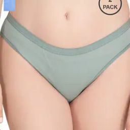 Women Pack of 2 Mid-Rise Bikini Panties-image-11