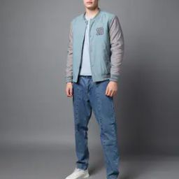 Men Regular Fit Varsity Jacket-picture-30