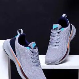 Men Colourblock Running Shoes with Lace-Fastening -image-14