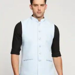 Men Slim Fit Nehru Jacket-picture-45
