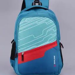 Colourblock Backpack with Adjustable Straps-image-110