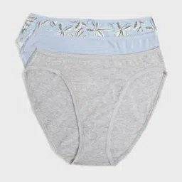 marks & spencer Women Pack of 3 Cotton Rich Hipster Panties-picture-34