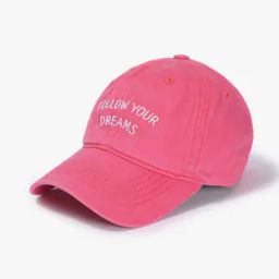 Women Embroidered Typographic Cap-image-17