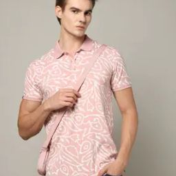 Men Printed Regular Fit Polo T-Shirt-image-33