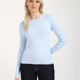 tommy hilfiger Women Essential Ribbed Slim Fit Round-Neck T-Shirt-picture-44