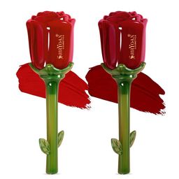 SHRYOAN Rose Set Of 2 Liquid Smudge Proof Sindoor - 6ml Each - Red-Maroon-17