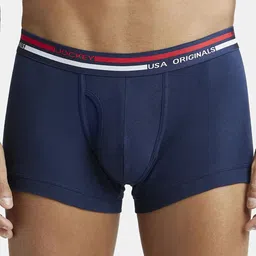 Jockey Men Ultrasoft Durable Cotton Trunk UI22-0105-NAVY-picture-17