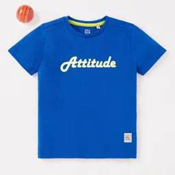 Ed-a-Mamma Boys Typography Printed Cotton T-shirt-picture-6
