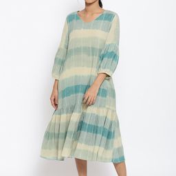 W Midi Cotton Dress-image-34