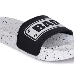 aadi Men White & Black Printed Slip-On image 5