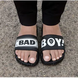 aadi Men Black & White Printed Slip-On image 5