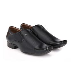 RL Rocklin Men Men Black Solid Formal Slip-Ons-image-105