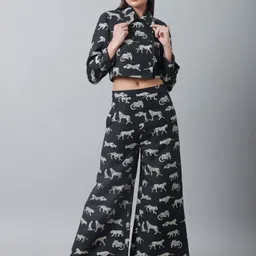Women Printed Top & Trouser Co-Ords-image-48