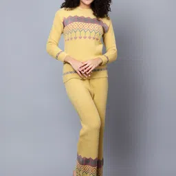 BROOWL Geometric Printed SweatShirt With Trousers Co-Ords-picture-3