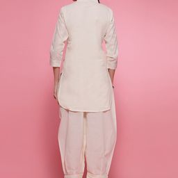 Clora Creation Ethnic Motif Printed Pure Cotton Tunic With Afghani Trouser image 4