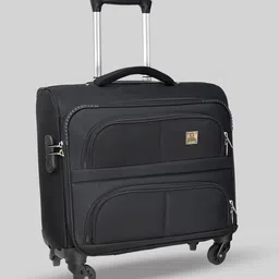 SWISS MILITARY Set Of 2 Textured Soft-Sided Small Trolley Overnighter And Laptop Bagpack image 3