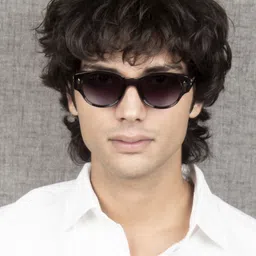 Ted Smith Full Rim Round Sunglasses with UV Protected Lens POLARD_C3-image-90