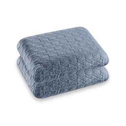 The White Willow Set Of 2 Grey Cooling Gel Memory Foam Bed Pillows-10