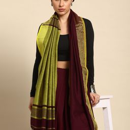 Taavi Zari Handloom Sustainable Saree-picture-30