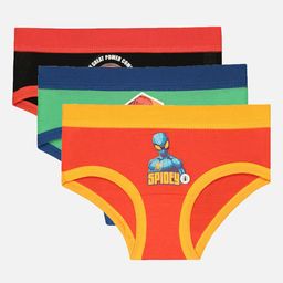 Bodycare Boys Pack of 3 Assorted Basic Briefs KIA928-PK004-19