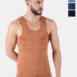 Dollar Pack Of 4 Assorted Pure Cotton Innerwear Vests MLHVE-01-PO4-ASST5-16