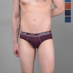 Dollar Pack Of 5 Assorted Basic Briefs MLHBR-02-AST4-PO5-18