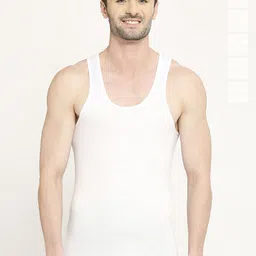 VIP Pack Of 6 Pure Cotton Undershirt Vests VP-MI-VS-SPWRN-10P-PO6-80-image-75