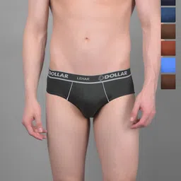 Dollar Men Pack Of 7 Assorted Basic Briefs MLHBR-02-AST3-PO7-3