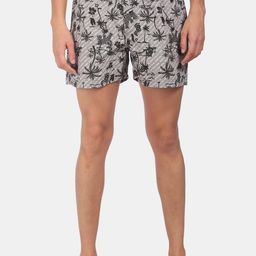 U.S. Polo Assn. Men Grey & Black Printed Pure Cotton Boxer-image-59