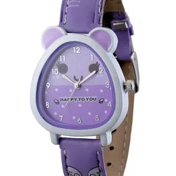 Stoln Kids Cartoon Character Shaped Printed Dial & Synthetic Straps Analogue Watch DIV-795-25