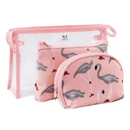 NFI Essentials Cosmetic Makeup Pouch Travel Organizer (Pack of 3) (M)-picture-48