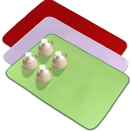 Kuber Industries Lavender & Red 3 Pieces Rectangular Table Placemats image 2