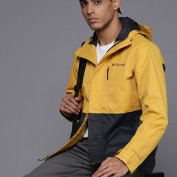 Columbia Men Colourblocked Hikebound Trekking-Hiking Rain Jacket-image-19