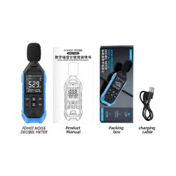 FNIRSI FDM01 Digital Noise Decibel Meter High-Precision Sound Level Measurement With Data Logging and Display - RS8386FNIRSI FDM01 Digital Noise Decibel Meter High-Precision Sound Level Measurement With Data Logging and Display - RS8386 image 5