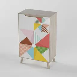boingg! - a happy start Picture Perfect Engineered Wood Kids Storage Cabinet in Red Colour-picture-11
