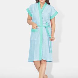 Be You Women Cotton Anti-bacterial Super Soft Bath Robe With Belt-image-36