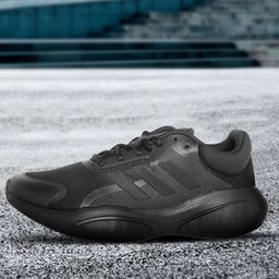 ADIDAS Men Black Solid Woven Design Response Solar Running Shoes-picture-28