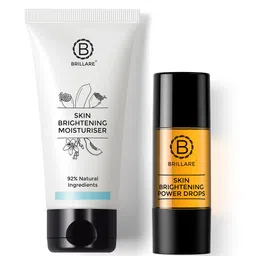 BRILLARE Sustainable Combo of Skin Brightening Power Drops Serum 15 ml & Moisturiser 50 ml-37