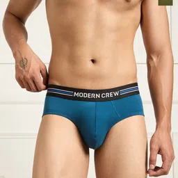 MODERN CREW Men Pack of 2 CoolSense Cotton Briefs Underwear-45