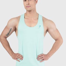 FUAARK Textured Sleeveless Gym Vest-10