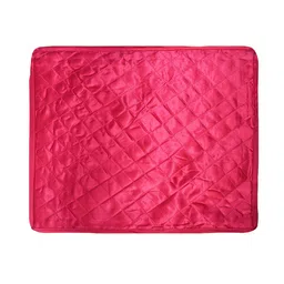 Kuber Industries Pink & Transparent 6 Pieces Self Design Saree Cover Organisers image 3