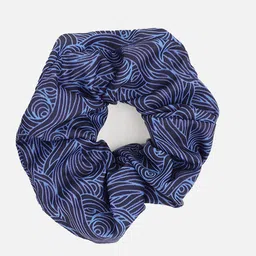 Aditi Wasan Women Set of 3 Printed Ponytail Holders Scrunchies image 2
