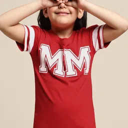 Kids Ville Girls Minnie Mouse Printed Extended Sleeves Cotton T-Shirt-image-59