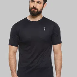 Campus Sutra Round Neck Short Sleeves Sports T-shirt-picture-39