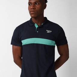 Reebok Colourblocked Slim-Fit T-Shirt-image-13