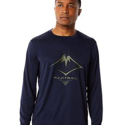 ASICS FUJITRAIL LOGO LS Printed Round Neck T-Shirt-image-80