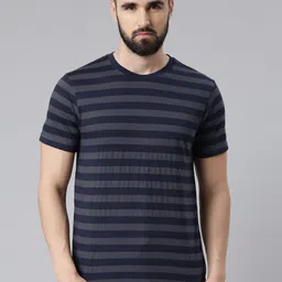 Force NXT Men Striped Super Combed Cotton T-shirt-image-73